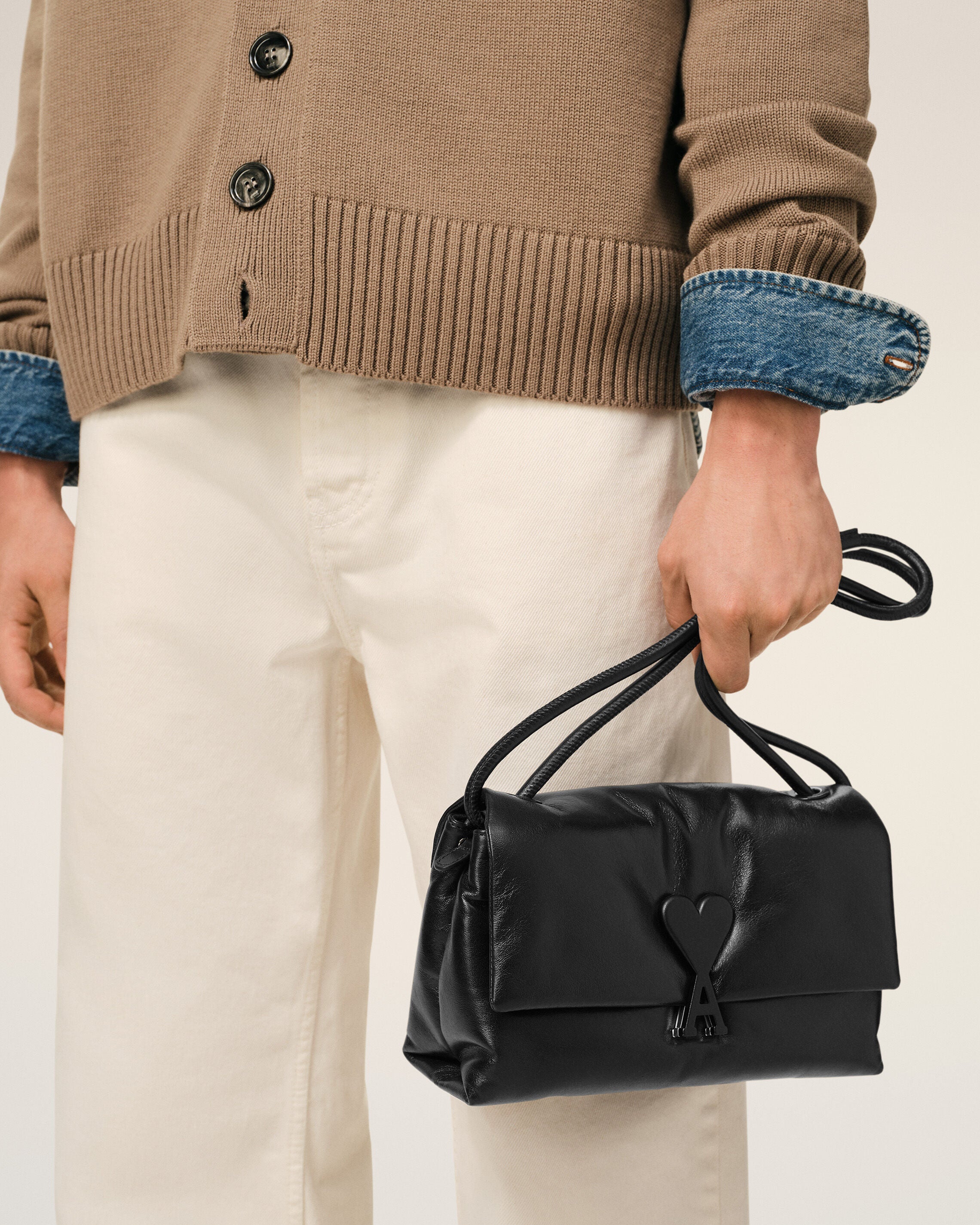 Leather Bag Voulez-Vous | AMI PARIS US